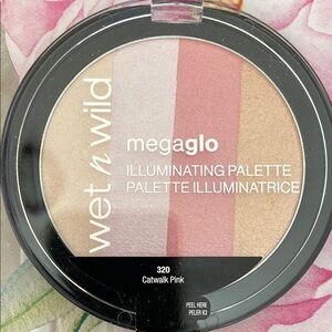 Wet n Wild Megaglo Highlighter Palette Pink and Cream Radiance